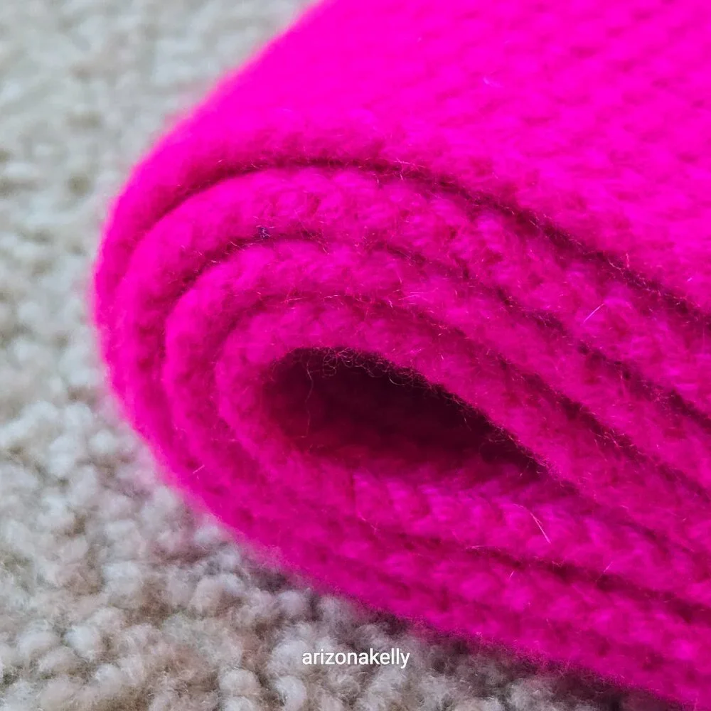 NWOT Banana Republic Signature Cashmere Scarf Wild Orchid Pink Hot Pink